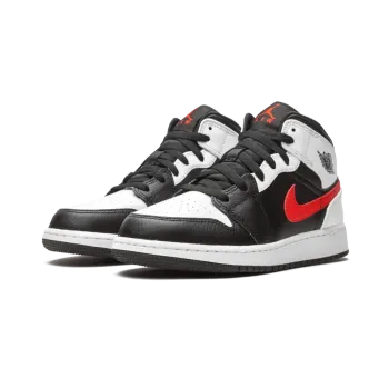 Jordan Air Jordan 1 Mid GS Chile Red Grade School