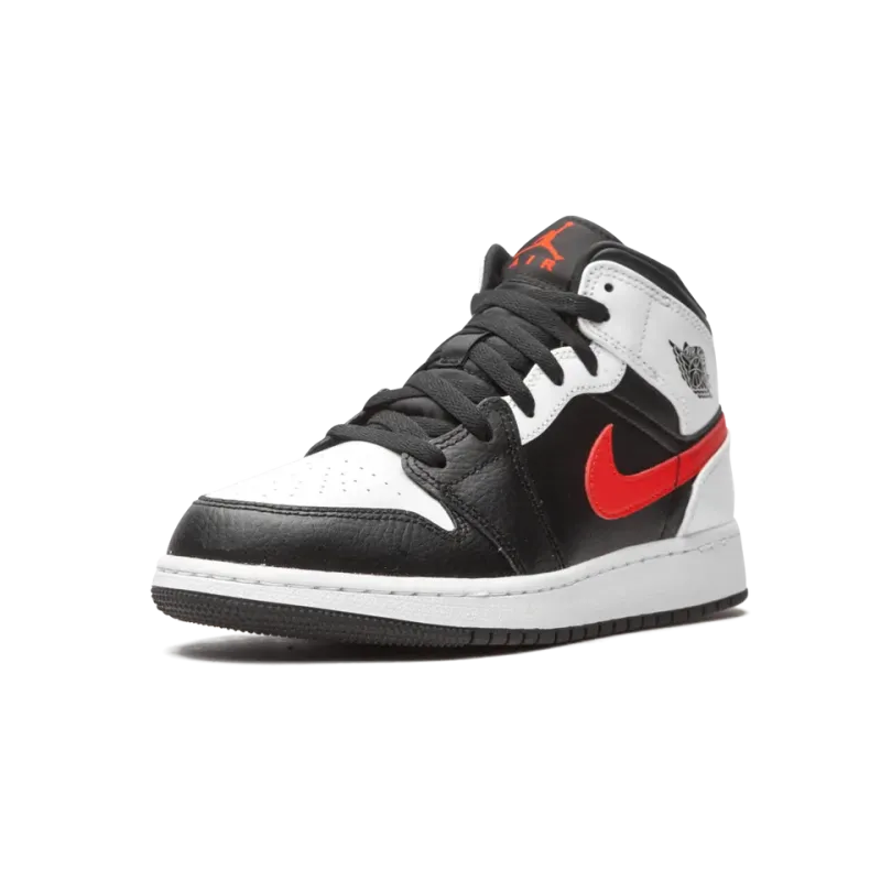 Jordan Air Jordan 1 Mid GS Chile Red Grade School