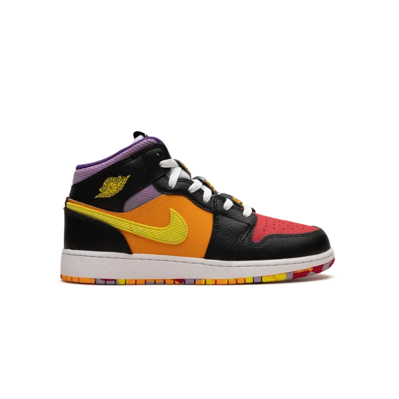 Jordan Air Jordan 1 Mid GS Six Championships Grade School