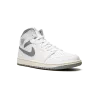 Jordan Air Jordan 1 Mid White / Stealth Grey Mens