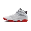 Jordan Jordan 6 Rings White / University Red Mens