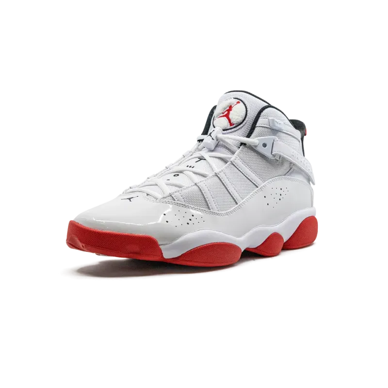 Jordan Jordan 6 Rings White / University Red Mens
