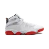 Jordan Jordan 6 Rings White / University Red Mens