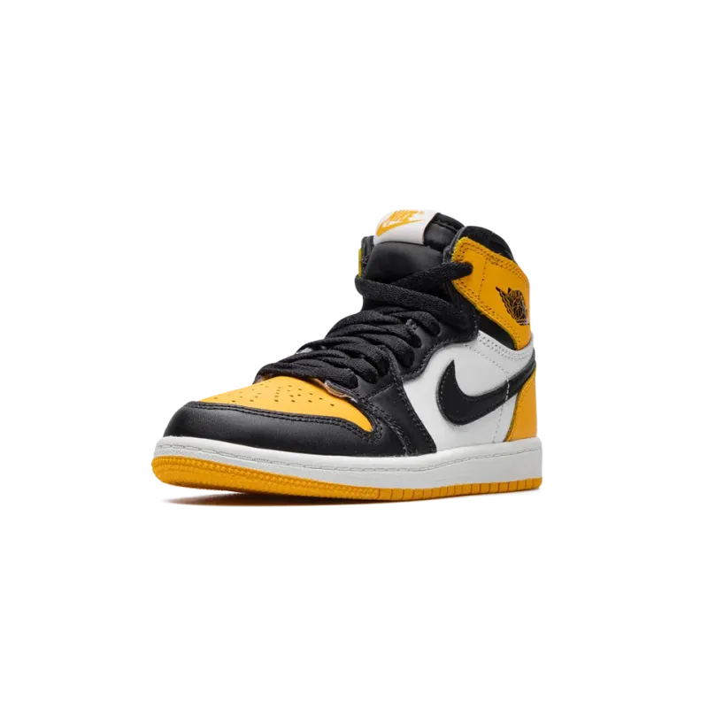 Jordan Air Jordan 1 PS Yellow Toe Pre School