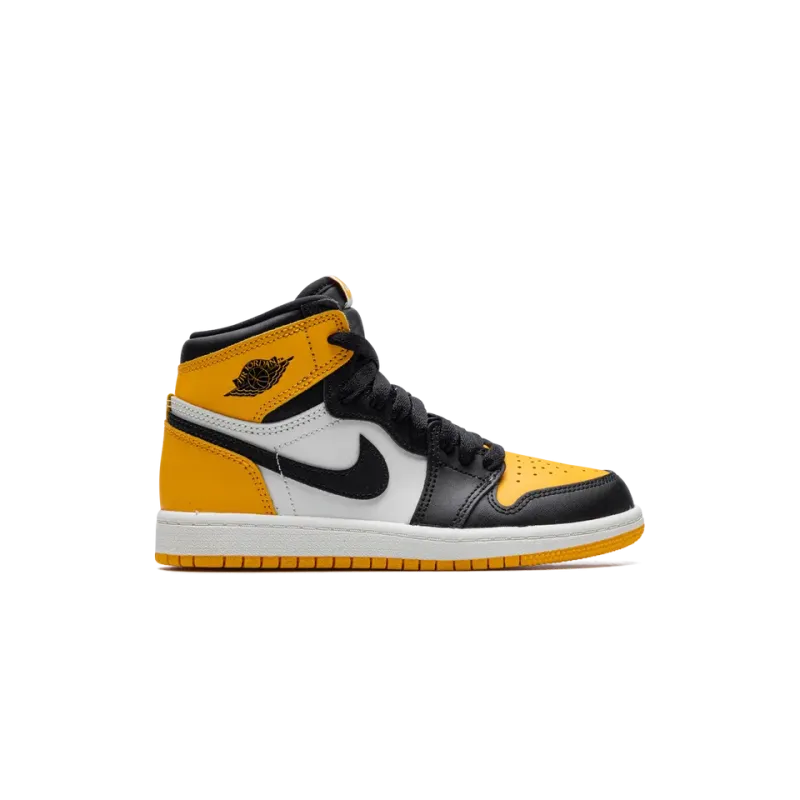 Jordan Air Jordan 1 PS Yellow Toe Pre School