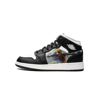 Jordan Air Jordan 1 Mid GS Hologram Grade School