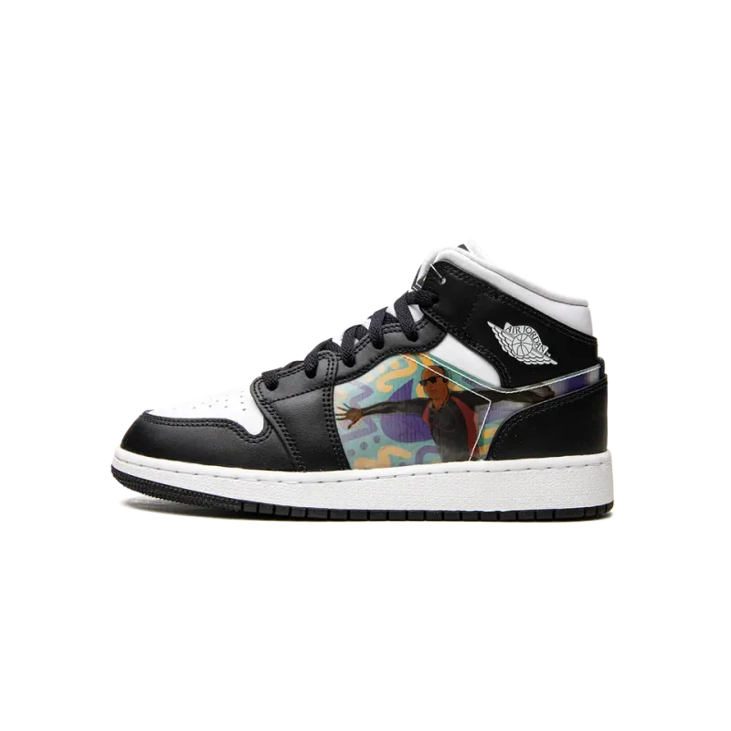 Jordan Air Jordan 1 Mid GS Hologram Grade School