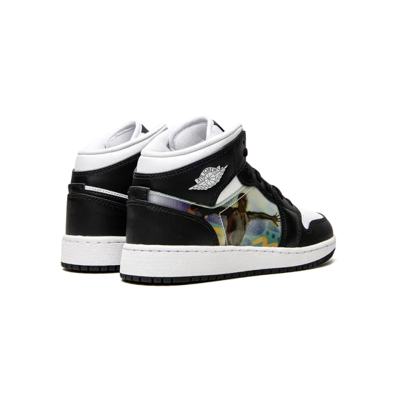 Jordan Air Jordan 1 Mid GS Hologram Grade School