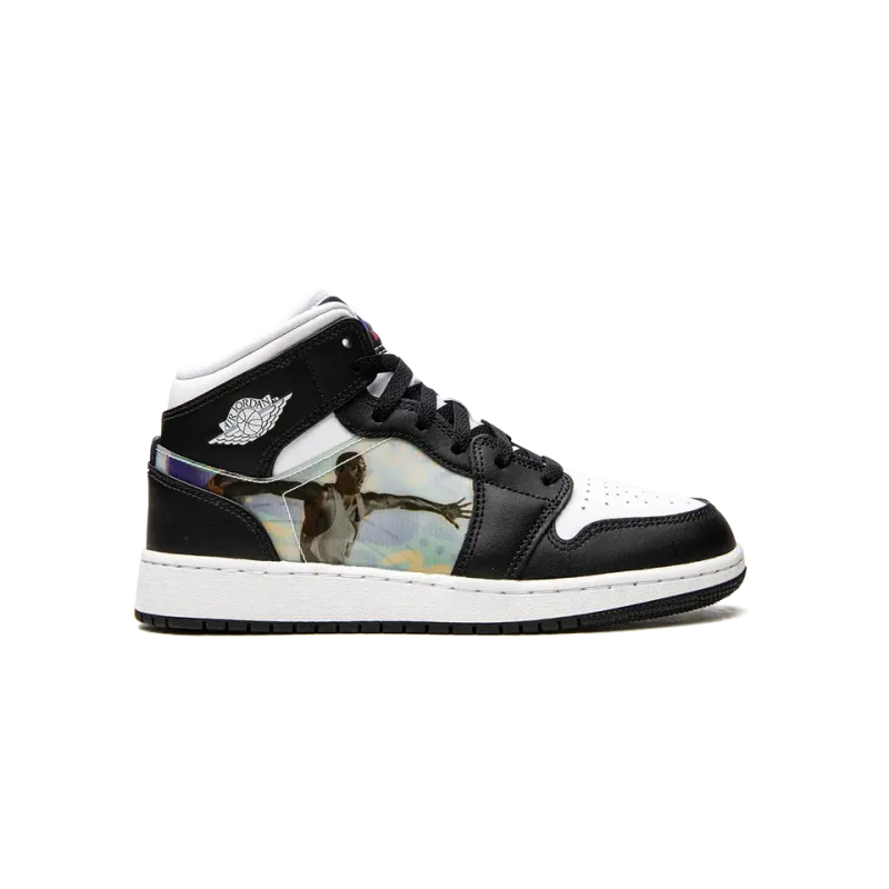 Jordan Air Jordan 1 Mid GS Hologram Grade School