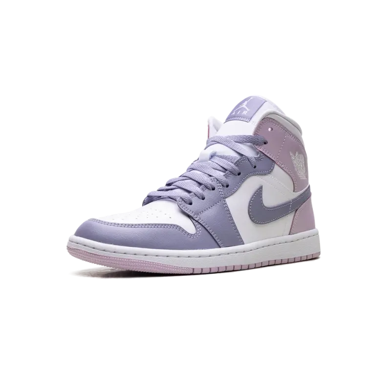 Jordan Jordan 1 Mid WMNS Indigo Haze Doll White Womens