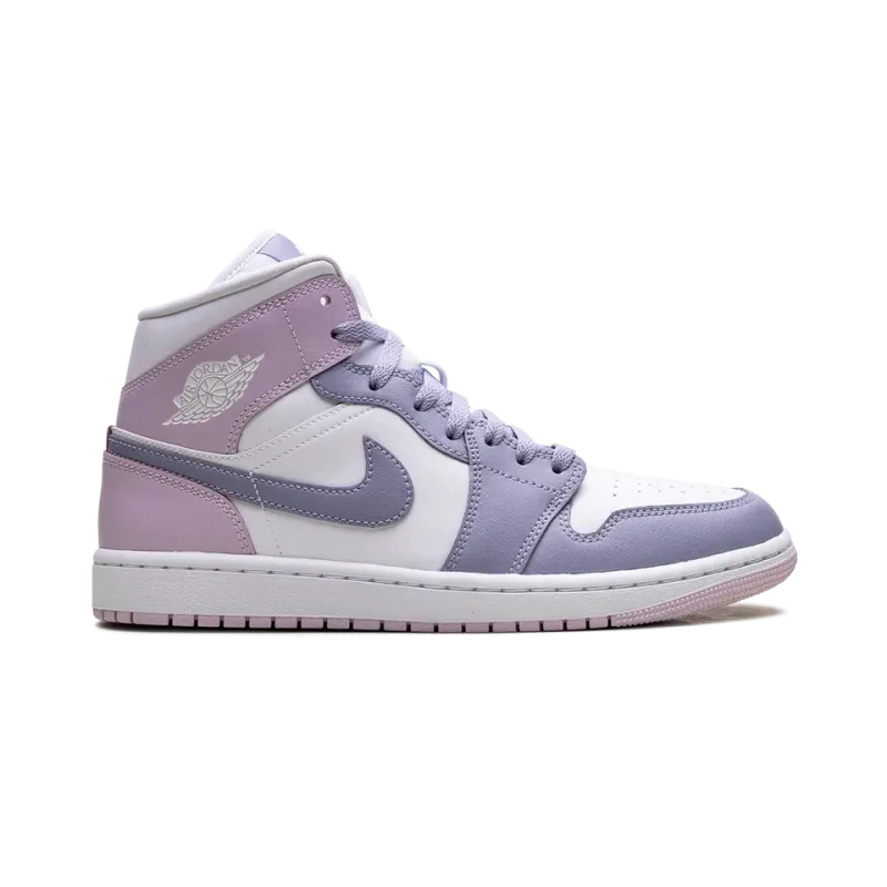 Jordan Jordan 1 Mid WMNS Indigo Haze Doll White Womens