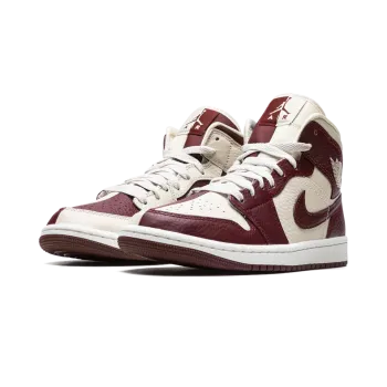 Jordan AIR JORDAN 1 WMNS Split Cherrywood Red Womens