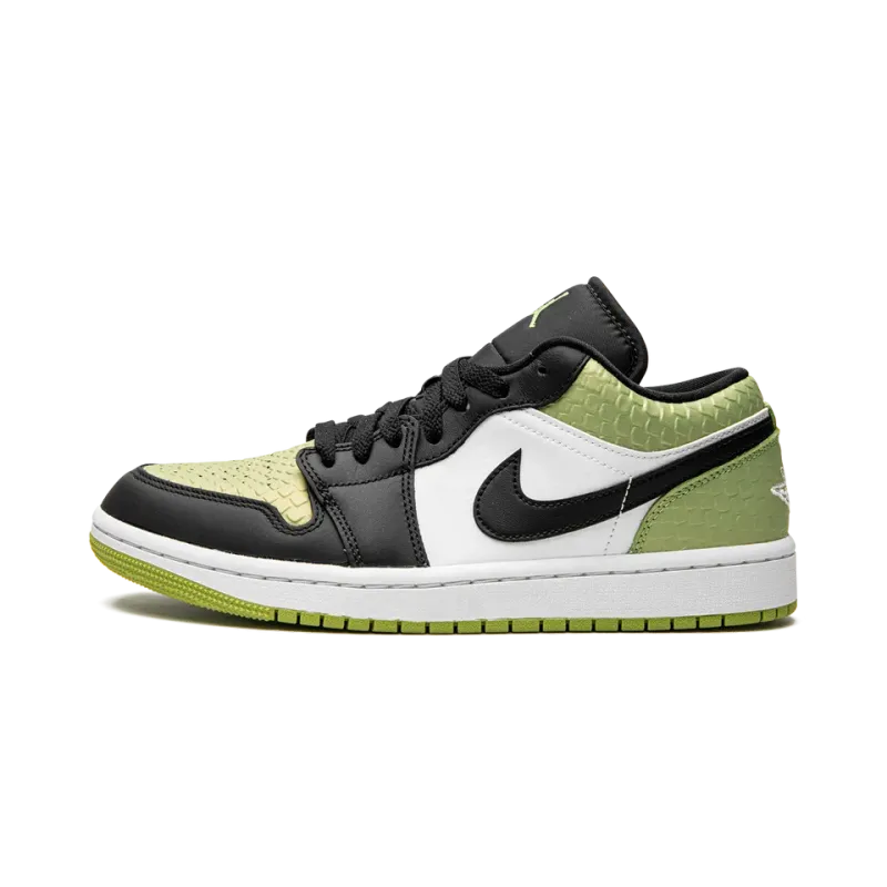 Jordan AIR JORDAN 1 LO SE WMNS Vivid Green Snakeskin Womens