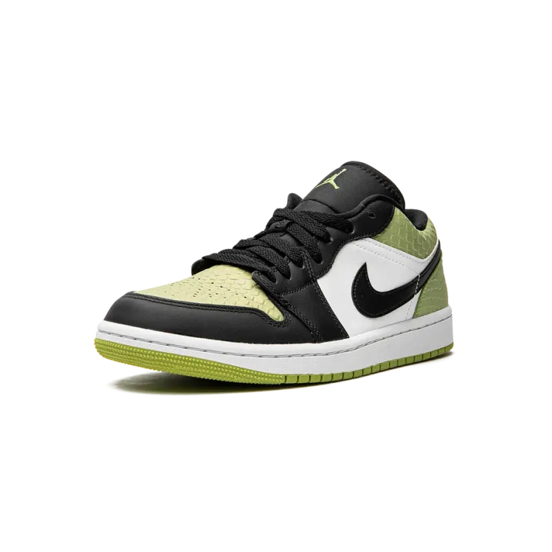 Jordan AIR JORDAN 1 LO SE WMNS Vivid Green Snakeskin Womens