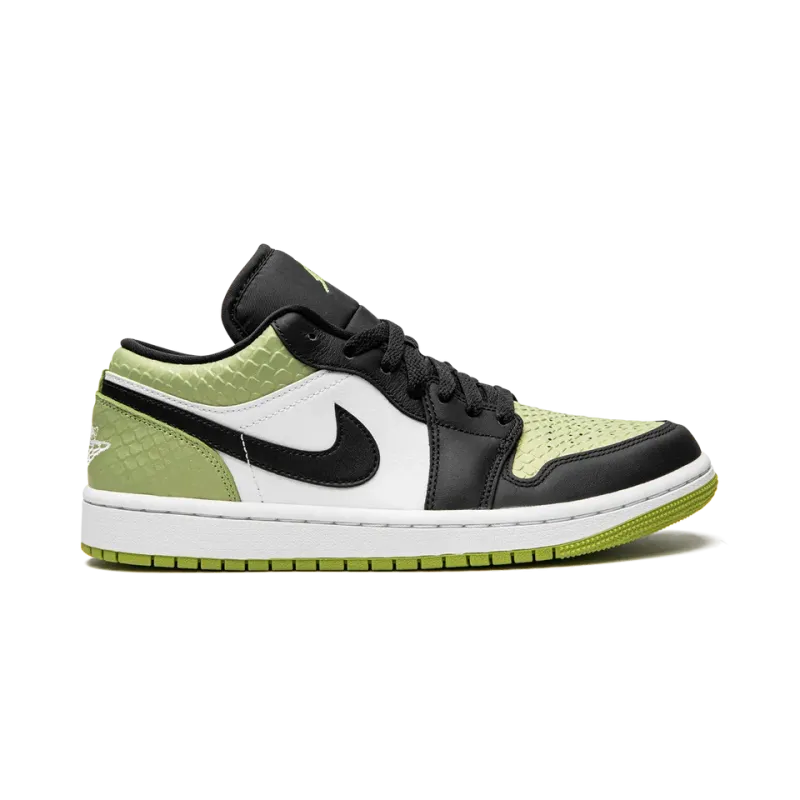 Jordan AIR JORDAN 1 LO SE WMNS Vivid Green Snakeskin Womens