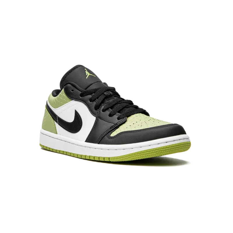 Jordan AIR JORDAN 1 LO SE WMNS Vivid Green Snakeskin Womens