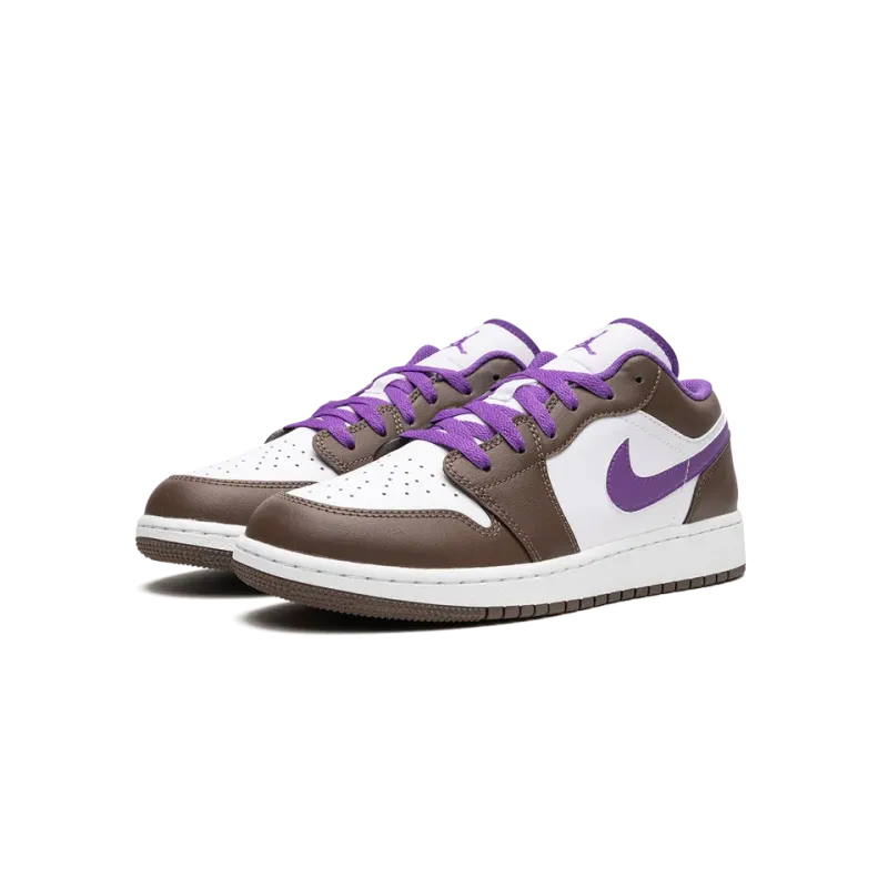 Jordan Air Jordan 1 Low GS Palomino / Wild Berry Grade School