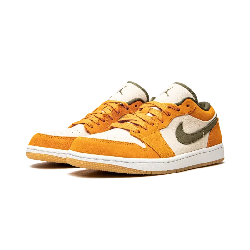 Jordan Air Jordan 1 Low SE Light Curry Mens