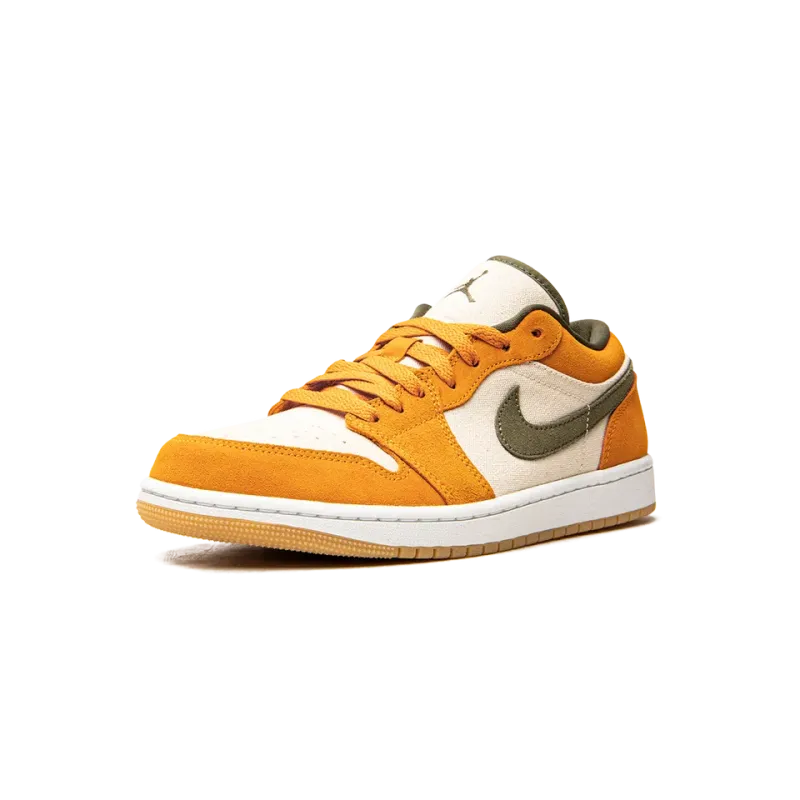 Jordan Air Jordan 1 Low SE Light Curry Mens