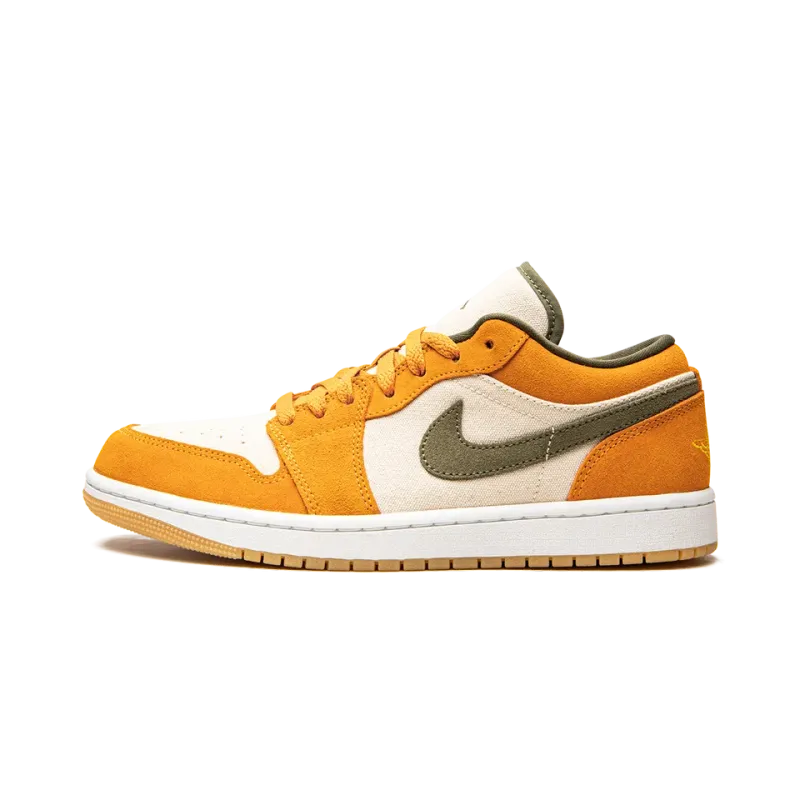 Jordan Air Jordan 1 Low SE Light Curry Mens