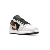 Jordan Jordan 1 Low GS Black Grey Pink Grade School