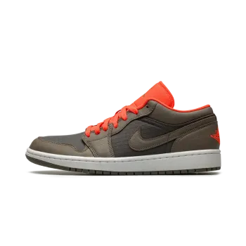 Jordan AIR JORDAN 1 LO SE WMNS Black / Olive/ Bright Crimson Womens