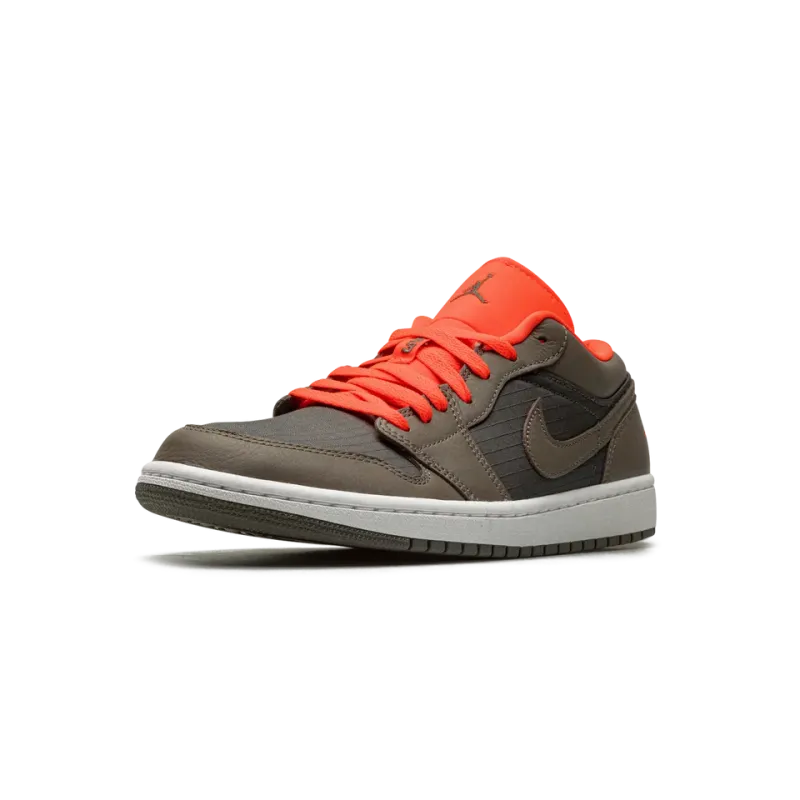 Jordan AIR JORDAN 1 LO SE WMNS Black / Olive/ Bright Crimson Womens