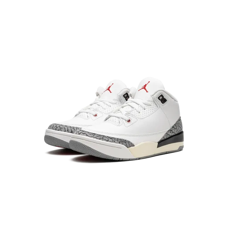 Jordan Air Jordan 3 PS White Cement Reimagined 2023 Pre School