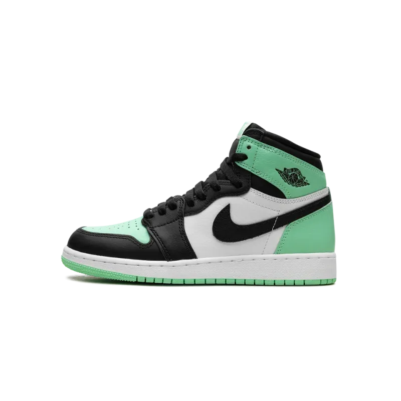 Jordan Air Jordan 1 GS Green Glow Grade School