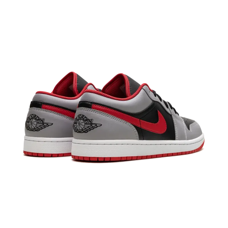 Jordan Air Jordan 1 Low Black Cement Grey Mens