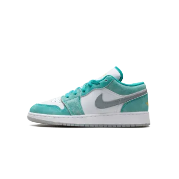 Jordan AIR JORDAN 1 LOW GS NEW EMERALD Grade School