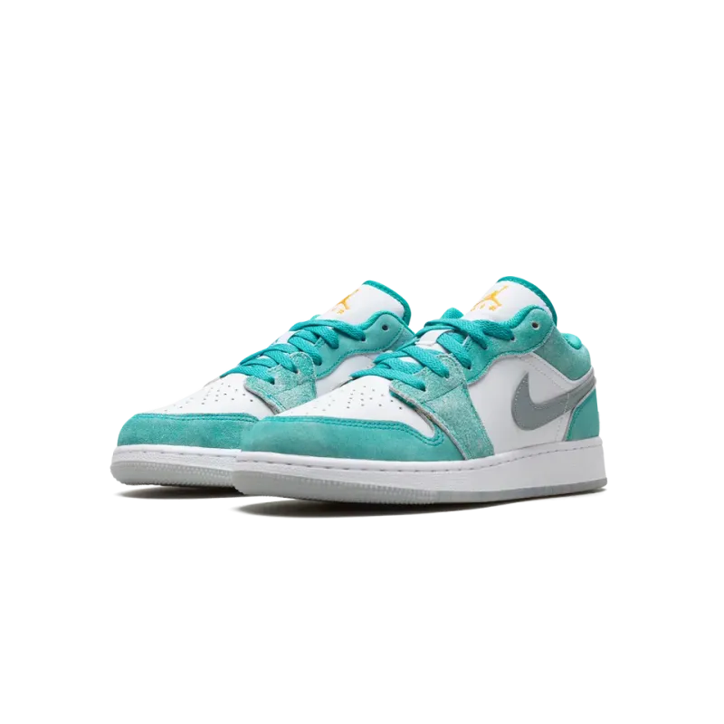 Jordan AIR JORDAN 1 LOW GS NEW EMERALD Grade School