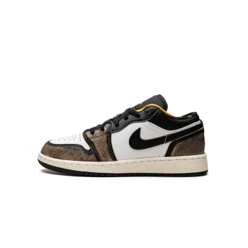 Jordan Air Jordan 1 Low SE GS Wear Away Yellow Grade School