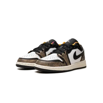 Jordan Air Jordan 1 Low SE GS Wear Away Yellow Grade School