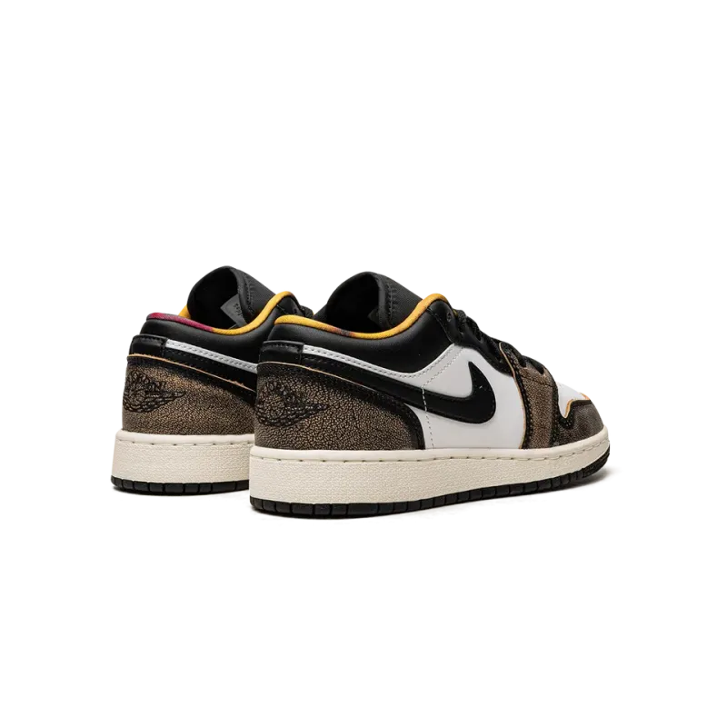 Jordan Air Jordan 1 Low SE GS Wear Away Yellow Grade School