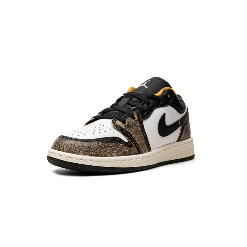 Jordan Air Jordan 1 Low SE GS Wear Away Yellow Grade School