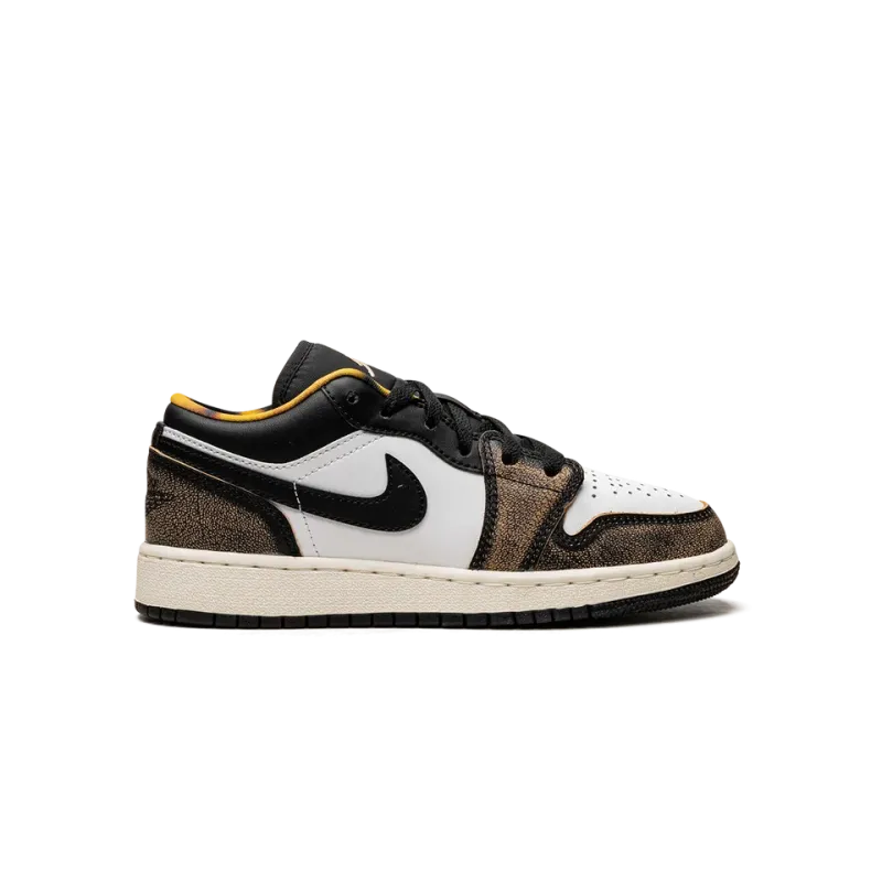 Jordan Air Jordan 1 Low SE GS Wear Away Yellow Grade School