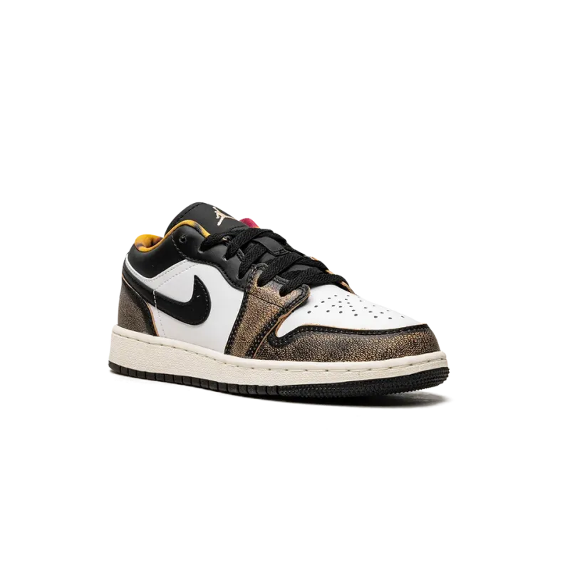 Jordan Air Jordan 1 Low SE GS Wear Away Yellow Grade School