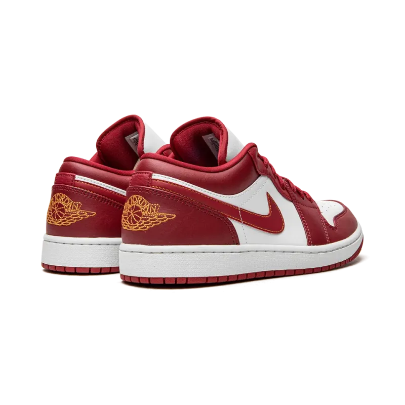 Jordan Jordan 1 Low Cardinal Red Mens