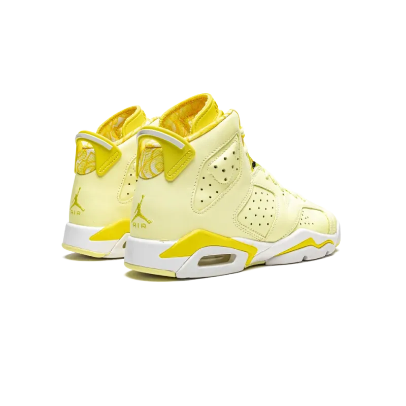 Jordan Air Jordan 6 GS Citron Tint / Floral Grade School