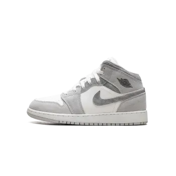 Jordan Air Jordan 1 Mid SE GS Neutral Grey Grade School