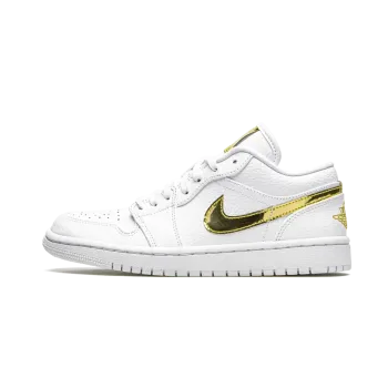 Jordan AIR JORDAN 1 LO SE WMNS White Metallic Gold Womens