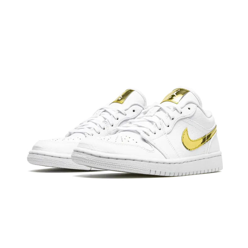 Jordan AIR JORDAN 1 LO SE WMNS White Metallic Gold Womens