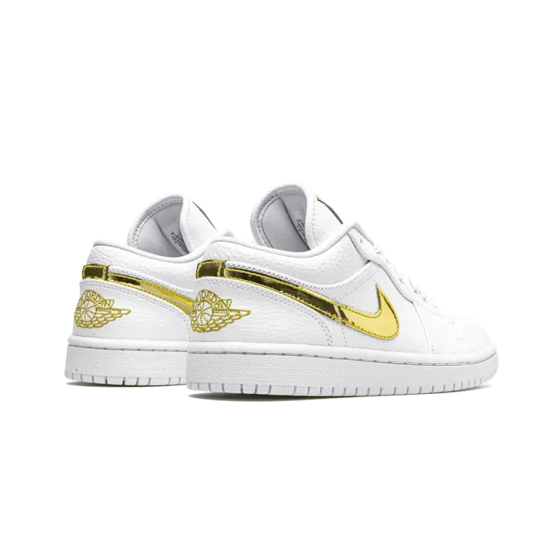 Jordan AIR JORDAN 1 LO SE WMNS White Metallic Gold Womens
