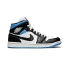 Jordan AIR JORDAN 1 MID WMNS Black / White / University Blue Womens