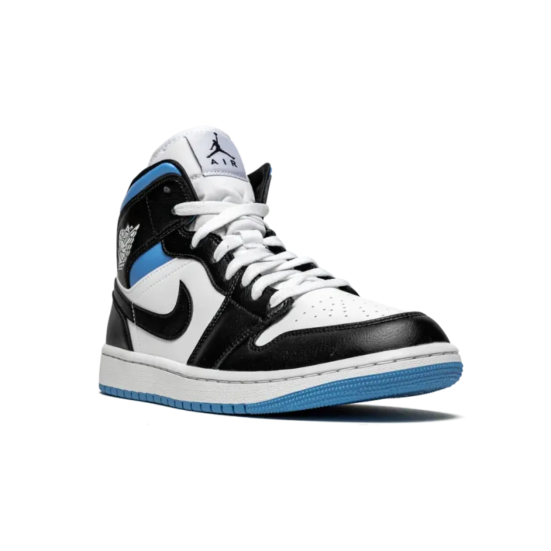 Jordan AIR JORDAN 1 MID WMNS Black / White / University Blue Womens