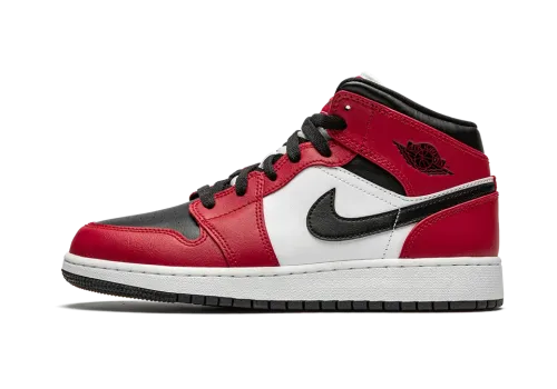 Air Jordan 1 Mid GS Chicago Black Toe — Youth Heritage Meets Modern Comfort