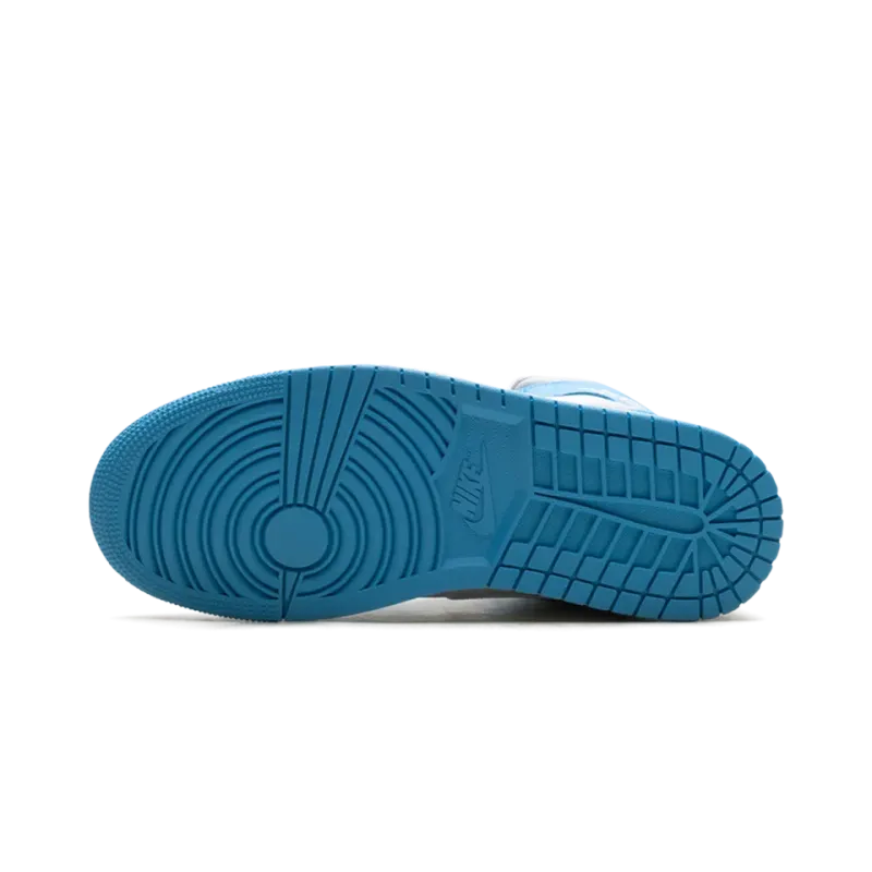 Jordan Jordan 1 Mid WMNS Dark Powder Blue White Sail Neutral Grey Womens