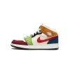 Jordan Air Jordan 1 Mid SE GS Messy Room Grade School