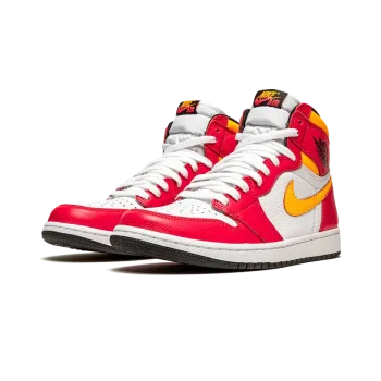 Jordan Air Jordan 1 High OG Light Fusion Red Mens